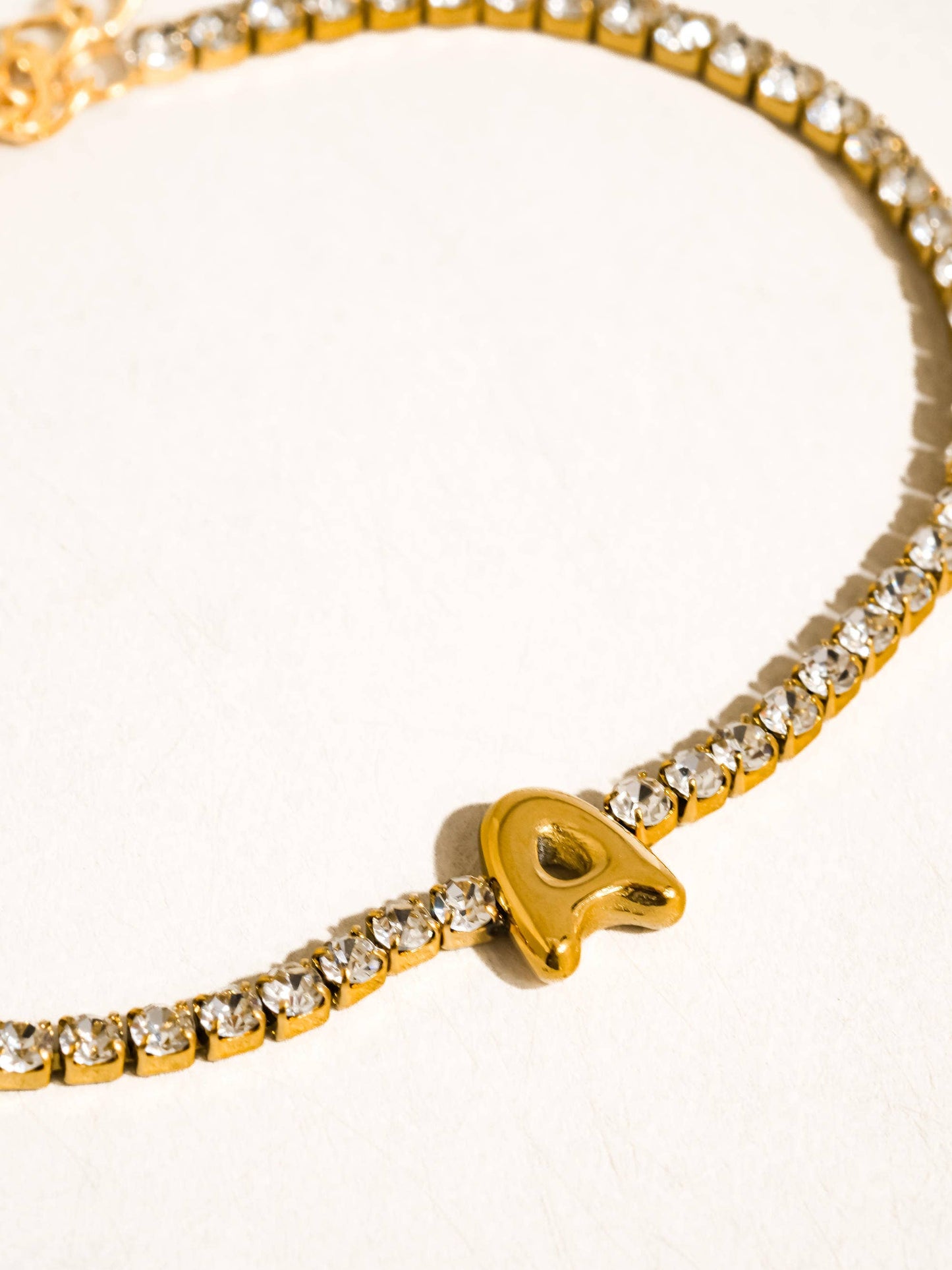 Initial Pavé Bracelet