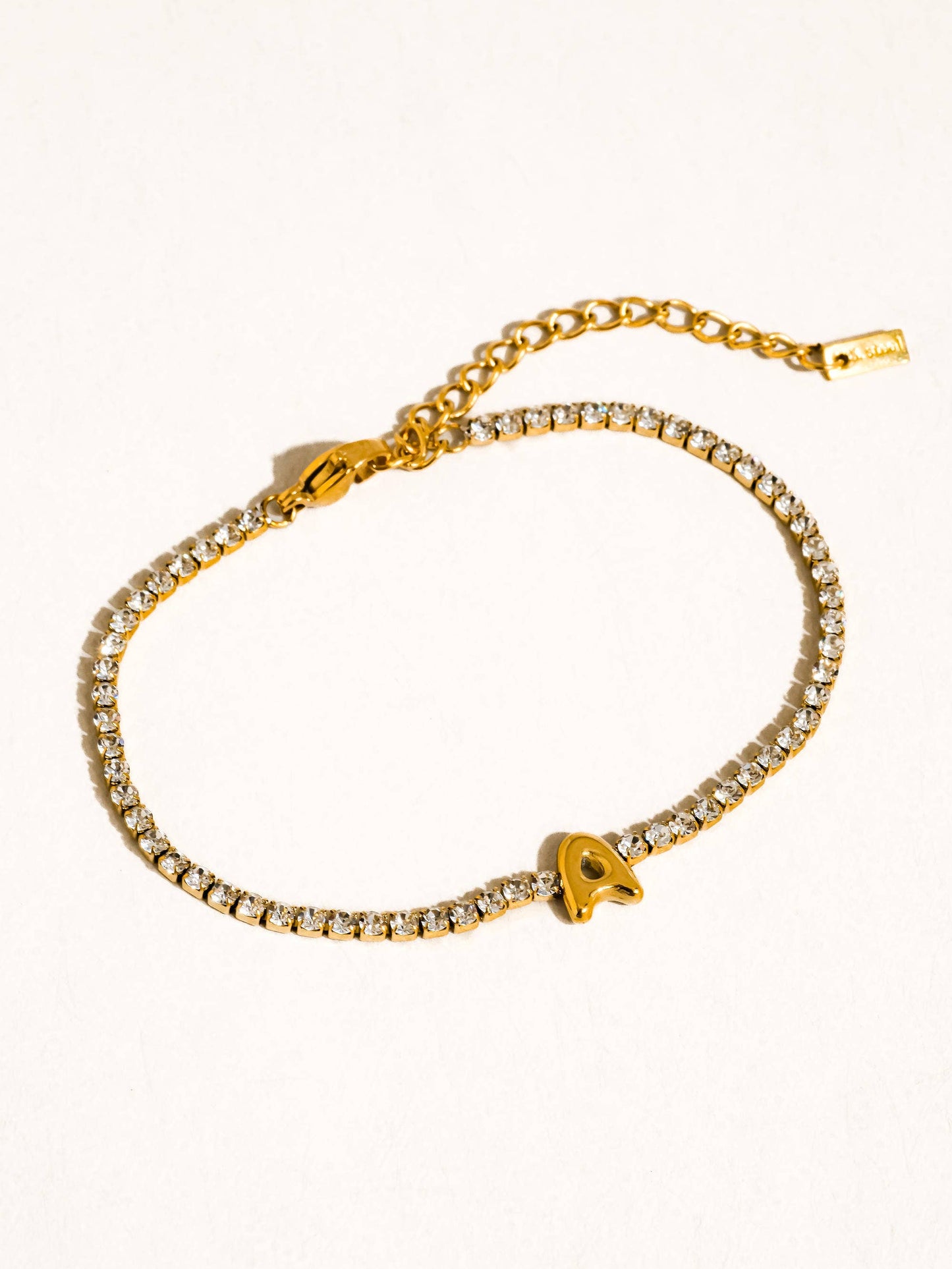 Initial Pavé Bracelet