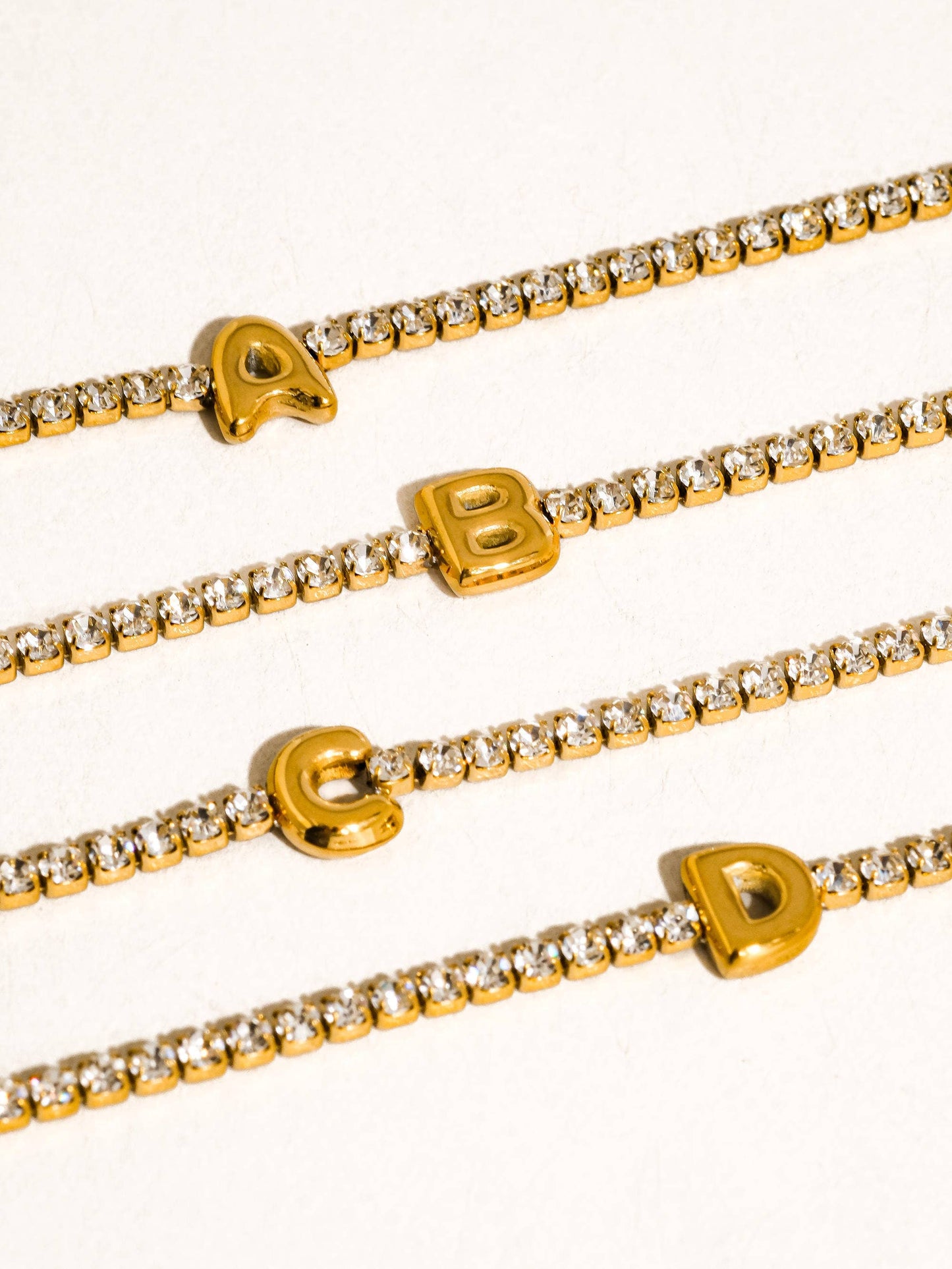 Initial Pavé Bracelet